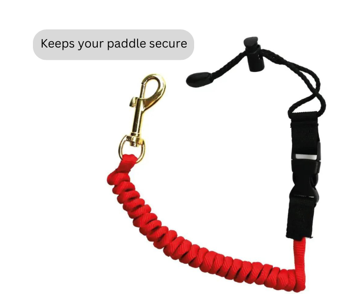 Kayak paddle leash