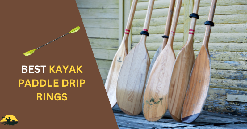 Kayak Paddle Drip Rings