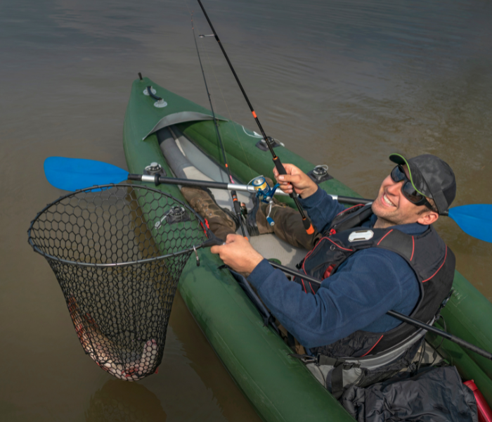 kayak fishing net