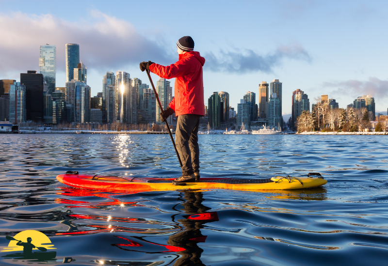 Correct size of paddle board