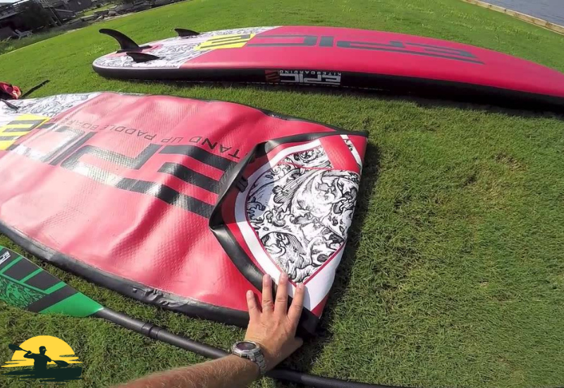 Deflating a Paddle Board