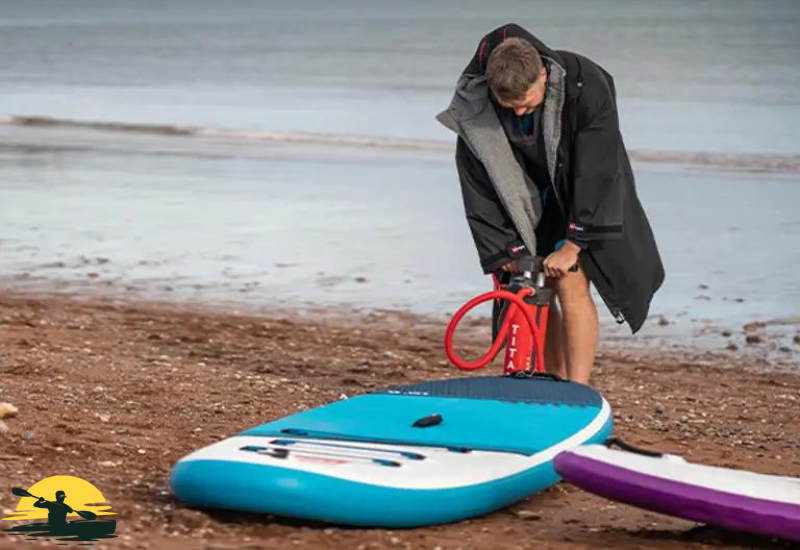 Deflating a Paddle Board