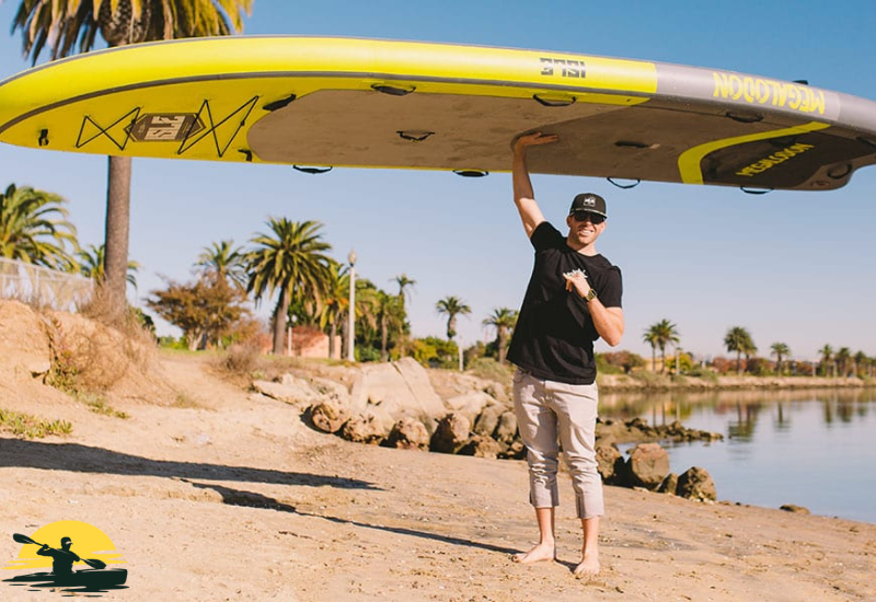 Correct size of paddle board